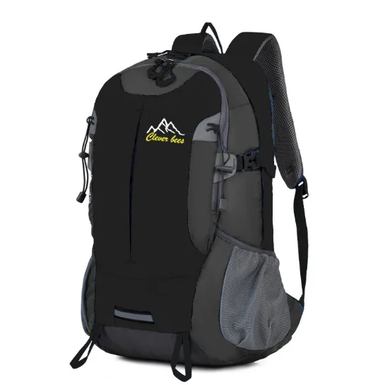 Custom logo print plain hiking  backpacks factory  Supply plain young personality mountain backpack