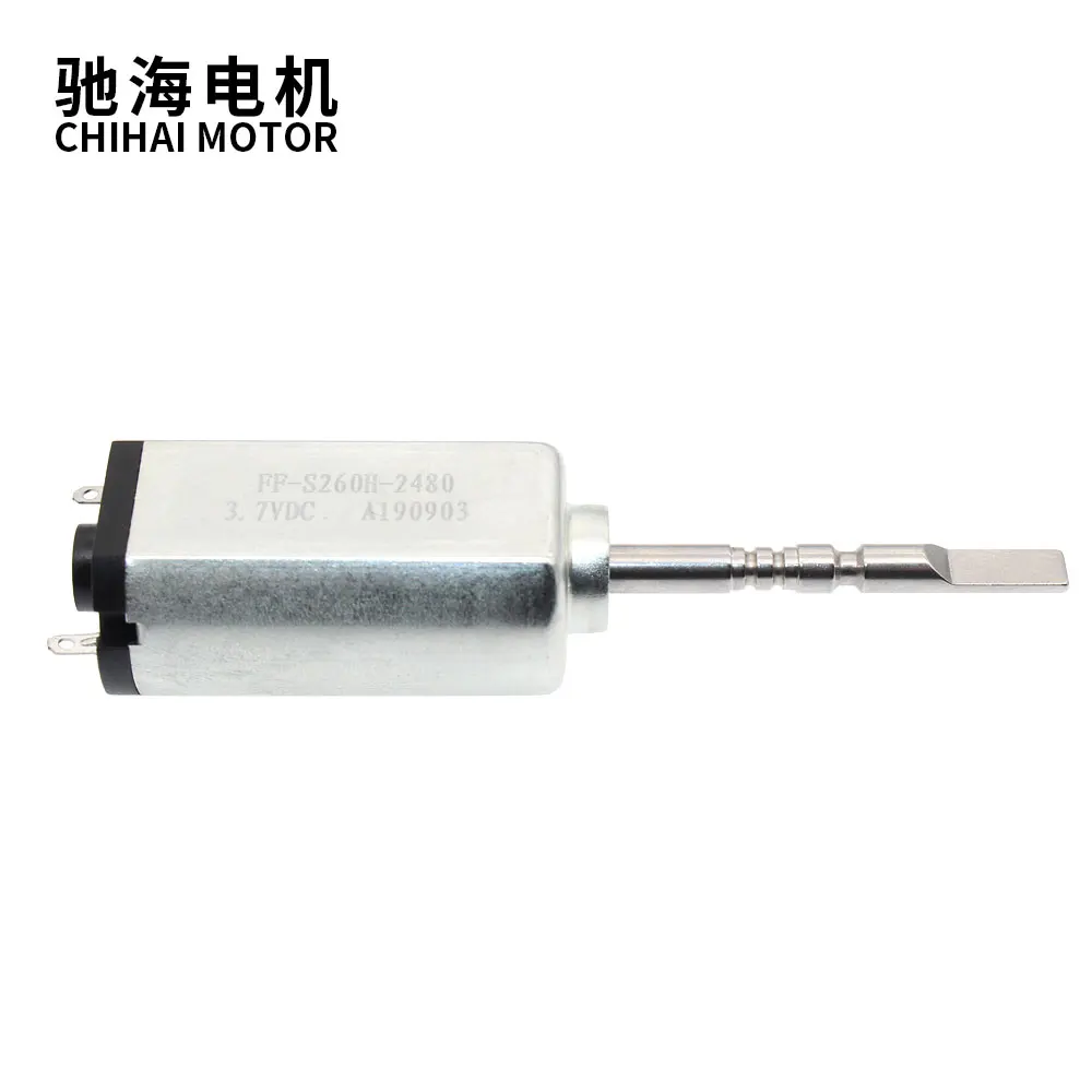 Низкий уровень шума sonic зубная щётка мотор CHF-S260H-2480 3,7 v микро постоянного магнита микро Вибрационный Мотор для электрической зубной щетки