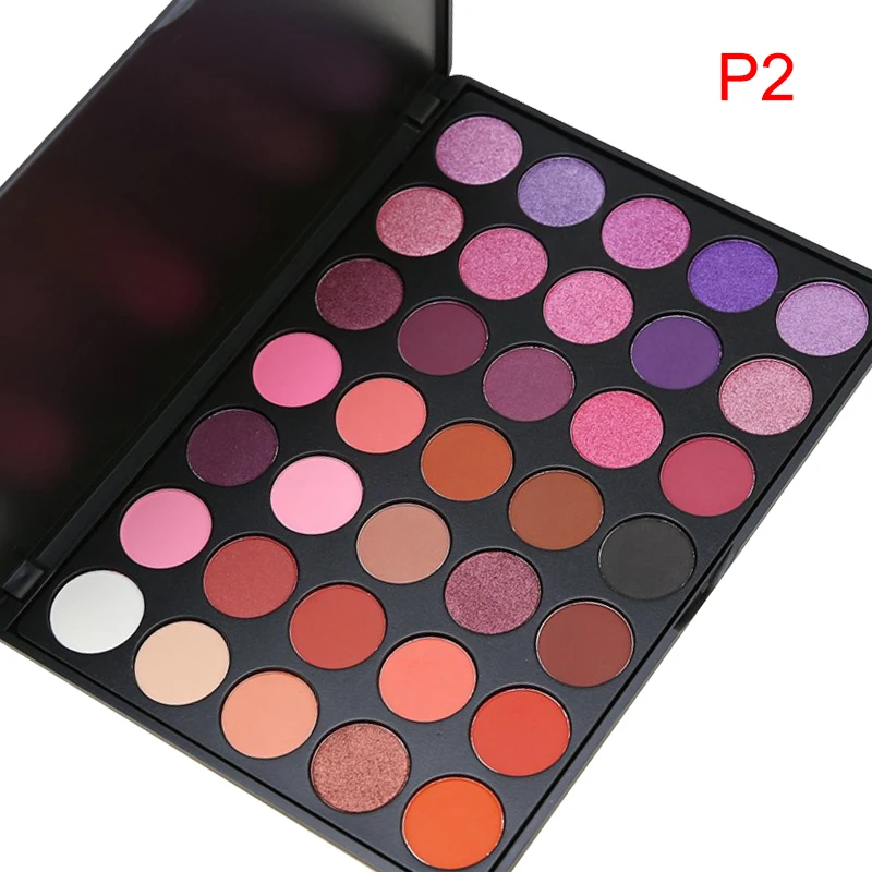 
Wholesale Print Logo Low Moq 35 Color Makeup Eye Shadow High Pigmented Custom Private Label Eyeshadow Palette 