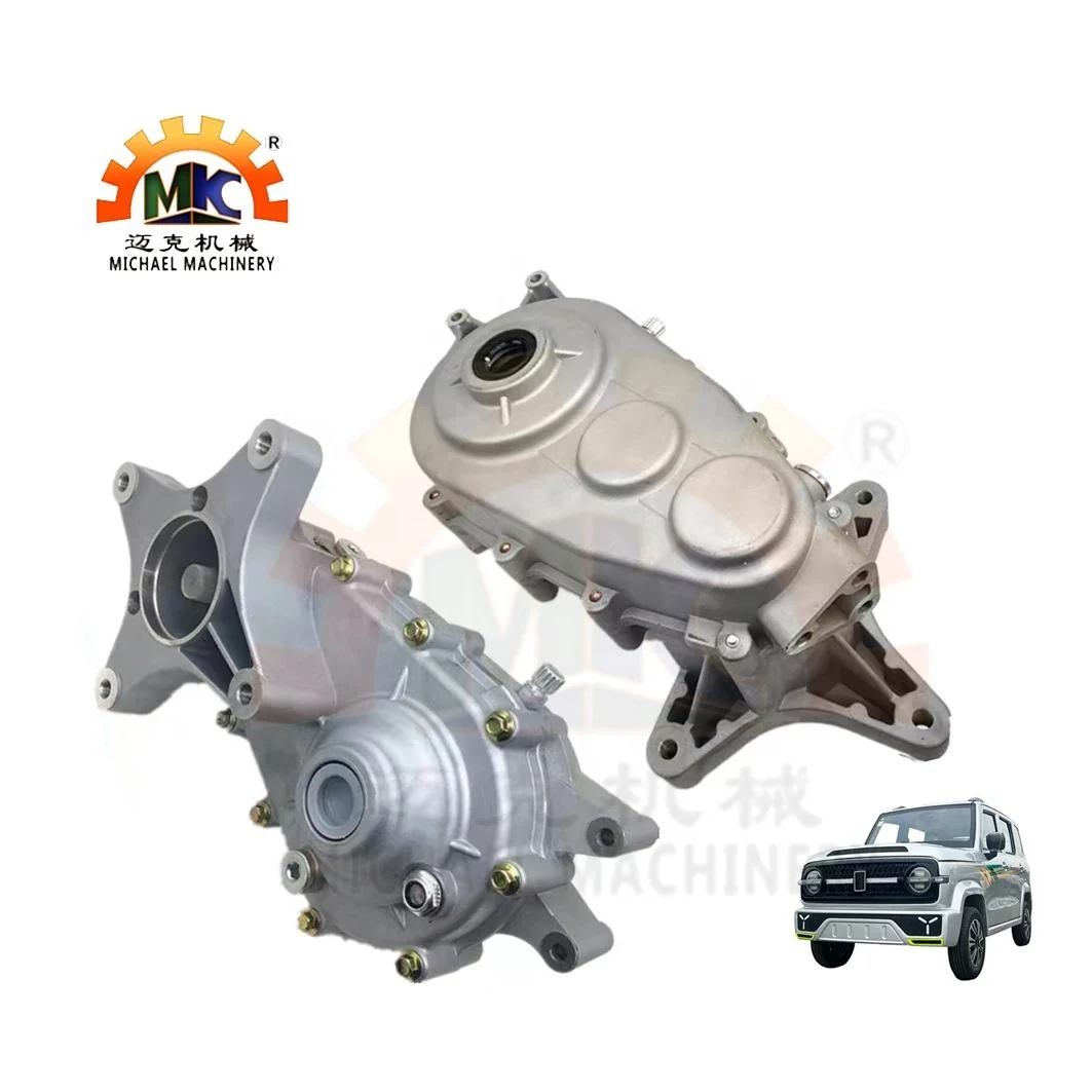 4wd Electric Motor Vehicle Buggy Scooter Front Power Wheels Transaxle Differential Reduction Gearbox with Independent Suspension