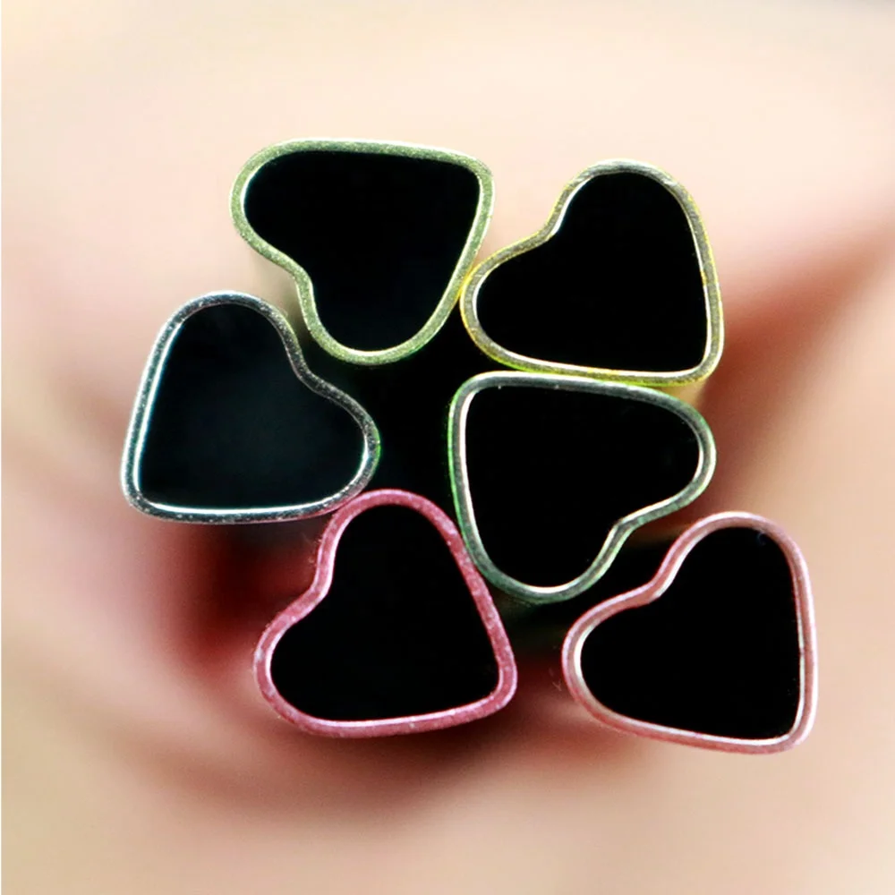 Amazon New Seller Wholesales Eco Friendly Heart Shape Stainless Steel Straw