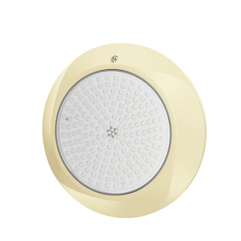 ABS Multi-color Whirlwind Design Frames IP68 12V 18W/25W/32W/40W LED Swimming Pool Light Underwater Wall-mounted Pool Lamp