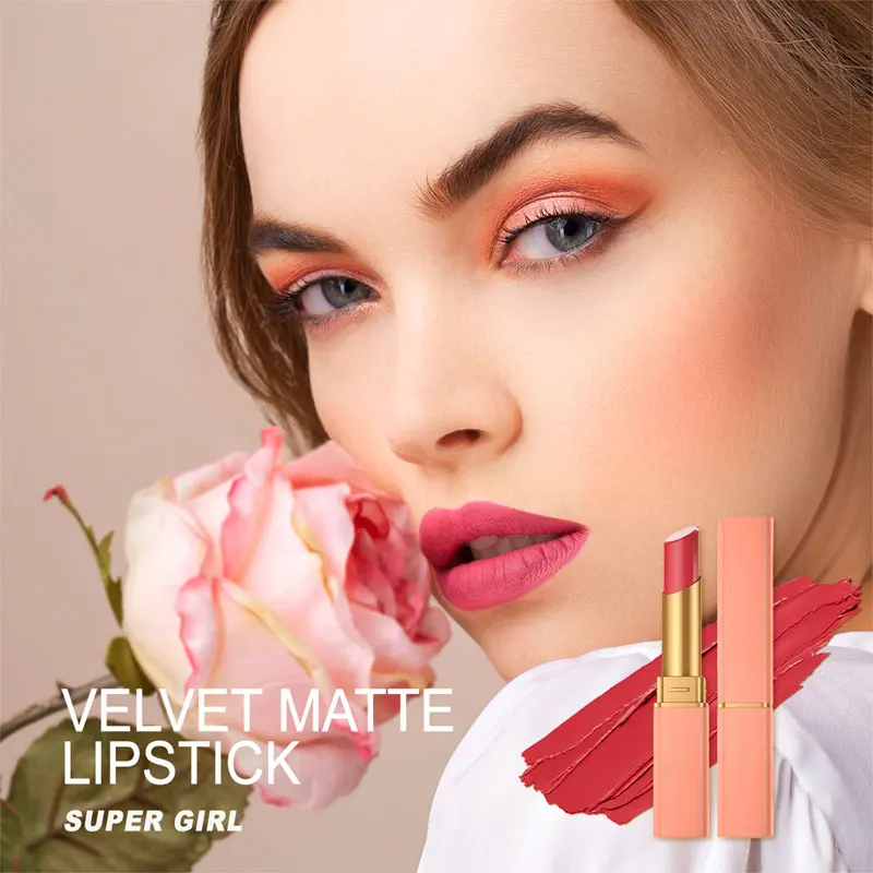 Косметика для ребрендинга, матовая губная помада, водостойкая губная помада на заказ, фирменная торговая марка