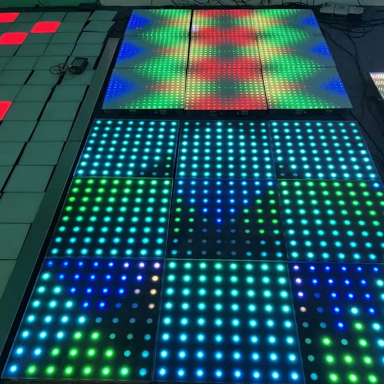 Дискотека DJ club плитка Коврик для танцев дисплей ip67 rgb Свадебная Пиксельная панель зеркало светодиодный экран 3d интерактивные огни СВЕТОДИОДНЫЙ танцпол