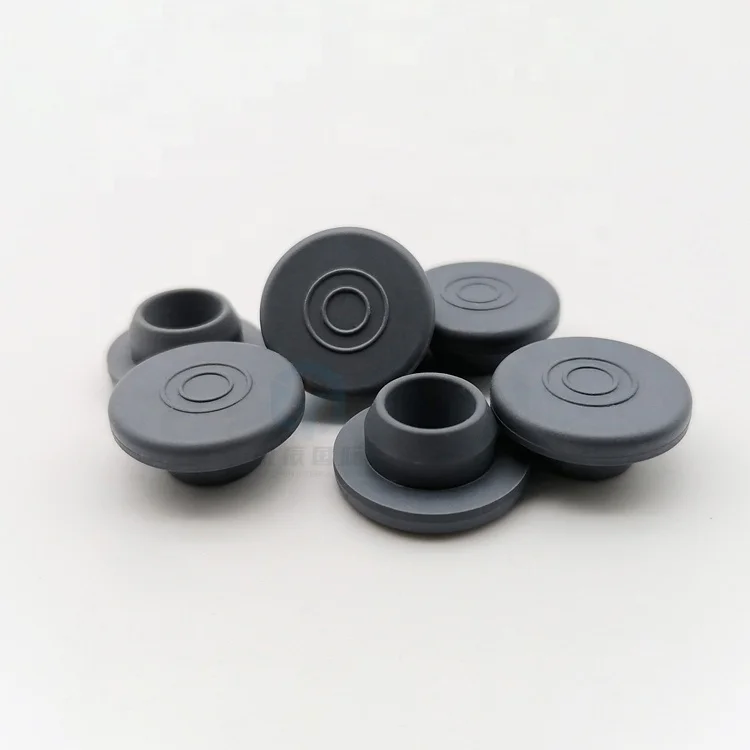 20mm gray bromo butyl rubber stopper  for glass vial
