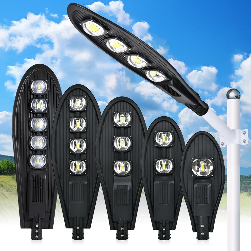 COVEDA Hot Selling Products Road Lamp Outdoor Lighting Ip65 Waterproof AC 50w 100w 150w 200w 250w Cobra COB Led Street Light