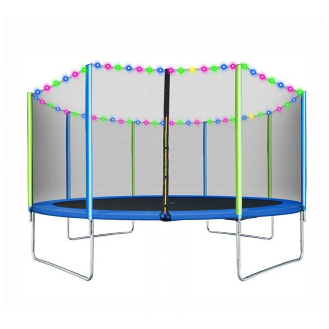Tengtai BSCI manufacturer trampoline outdoor 8ft 10 ft12 ft trampoline with enclosure net for kids teens and adults