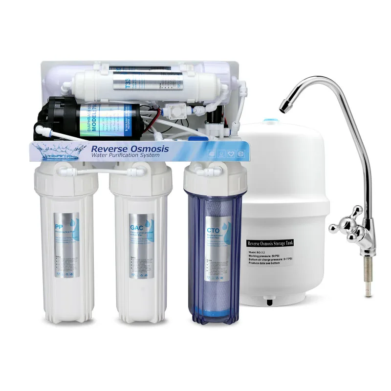 Kitchen Home Appliance Water Treatment  Water Filter Home With Water Tank and Pump