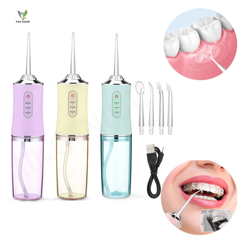 Portable Rechargeable Water flosser Tooth Cleaner Tooth Cleaner Portable Dental Floss Oral Care Tooth Cleaner Irrigator