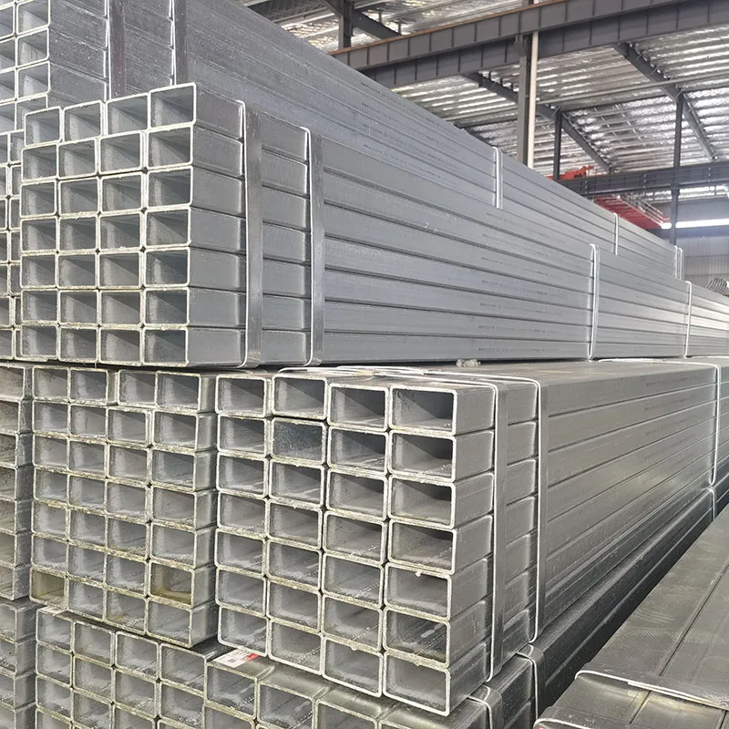 Factory Price 25*25mm Galvanized Steel Tube/Pipe Square Rectangular Steel Tube for Greenhouse Construction