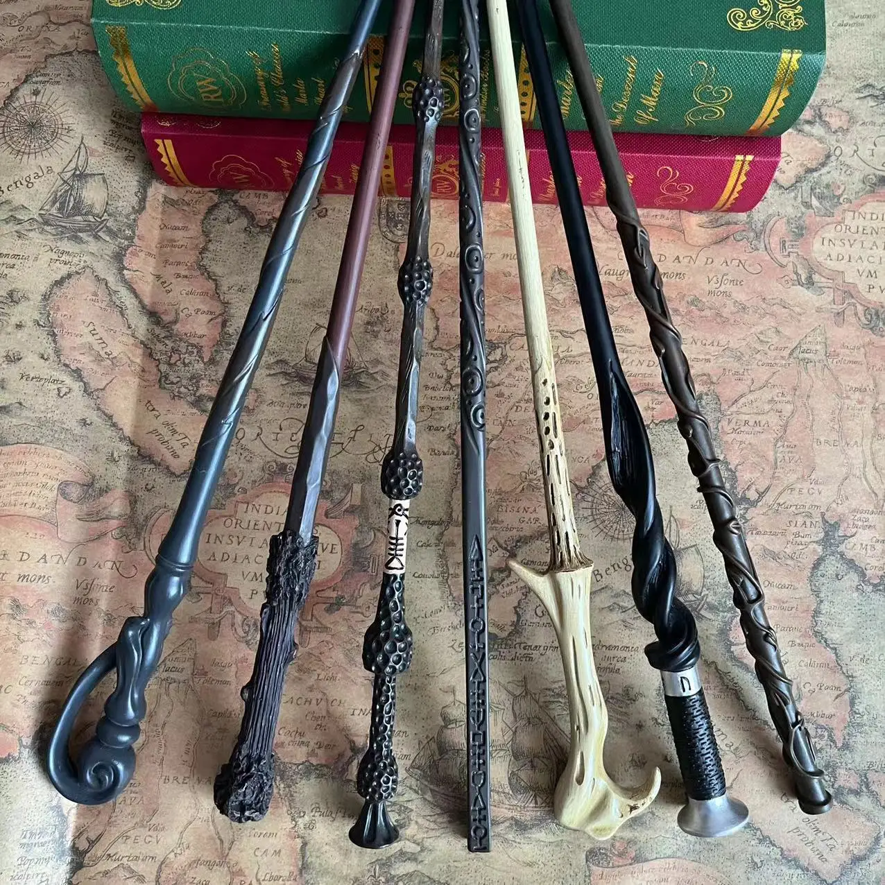 60 Kinds of Cosplay Magic Wands Metal/Iron Core Children Magic Toy Wand