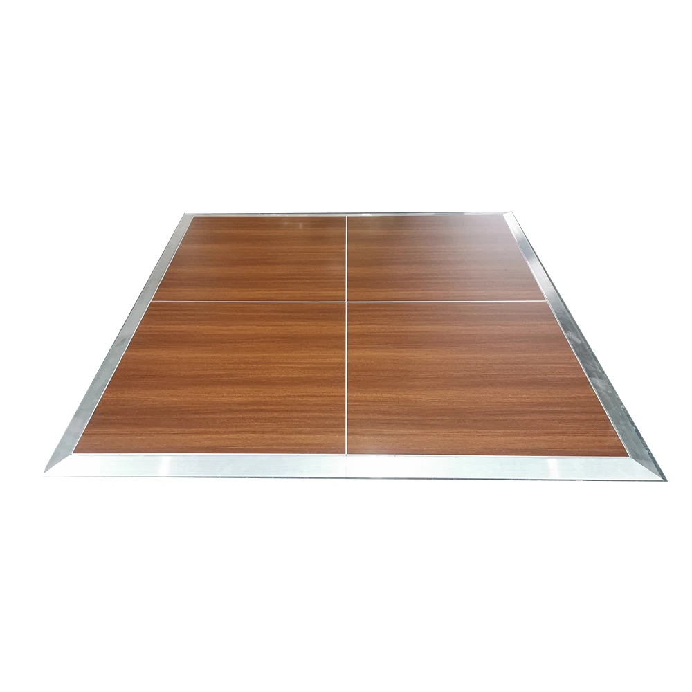 ANYCASE Wood flooring 4x4 Easy Install 3x3 Plywood Outdoor Wood Tent dance floor for weddings events