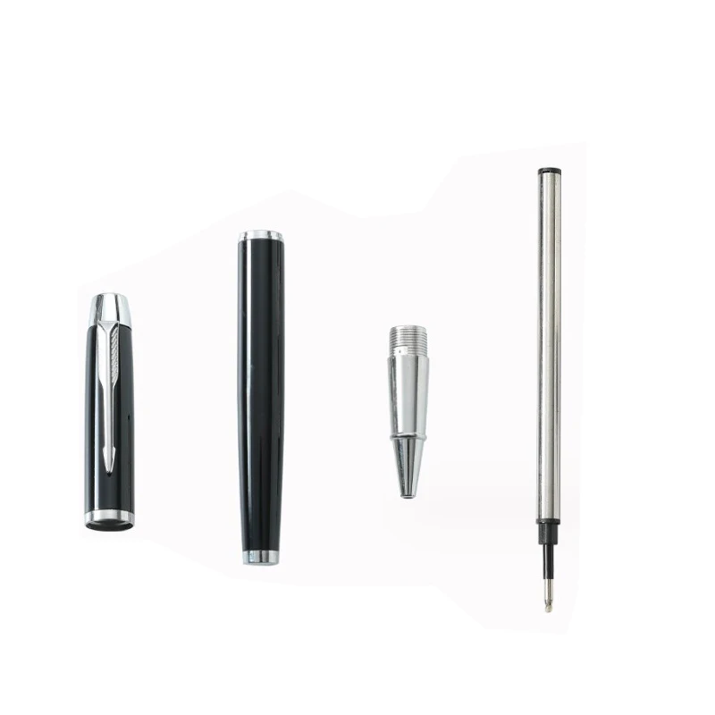 Promo Pens with Gift Box custom logo Cross Rollerball Pen Metal Ballpen Wholesale Metal Pen