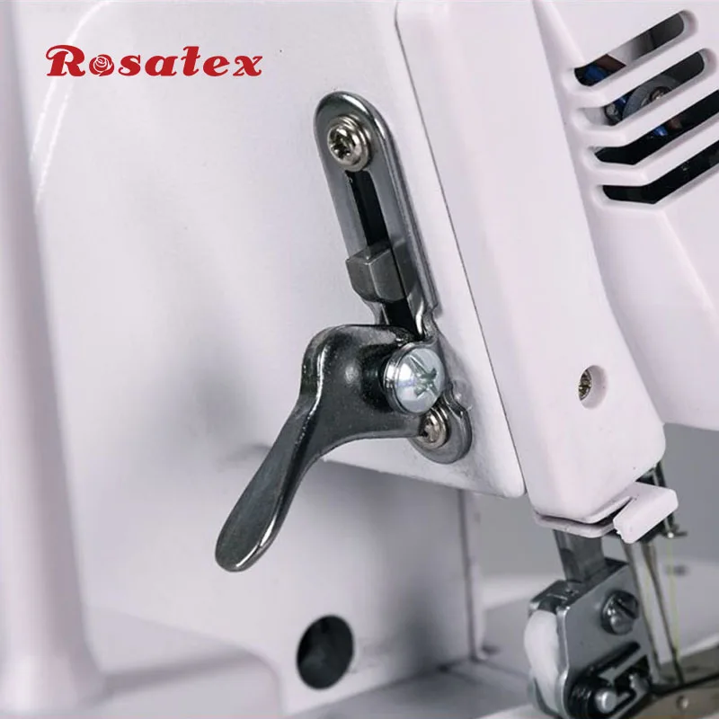 Rosatex 757s Household Double Needle Three-Thread Zig Zag Interlock Sewing Machine