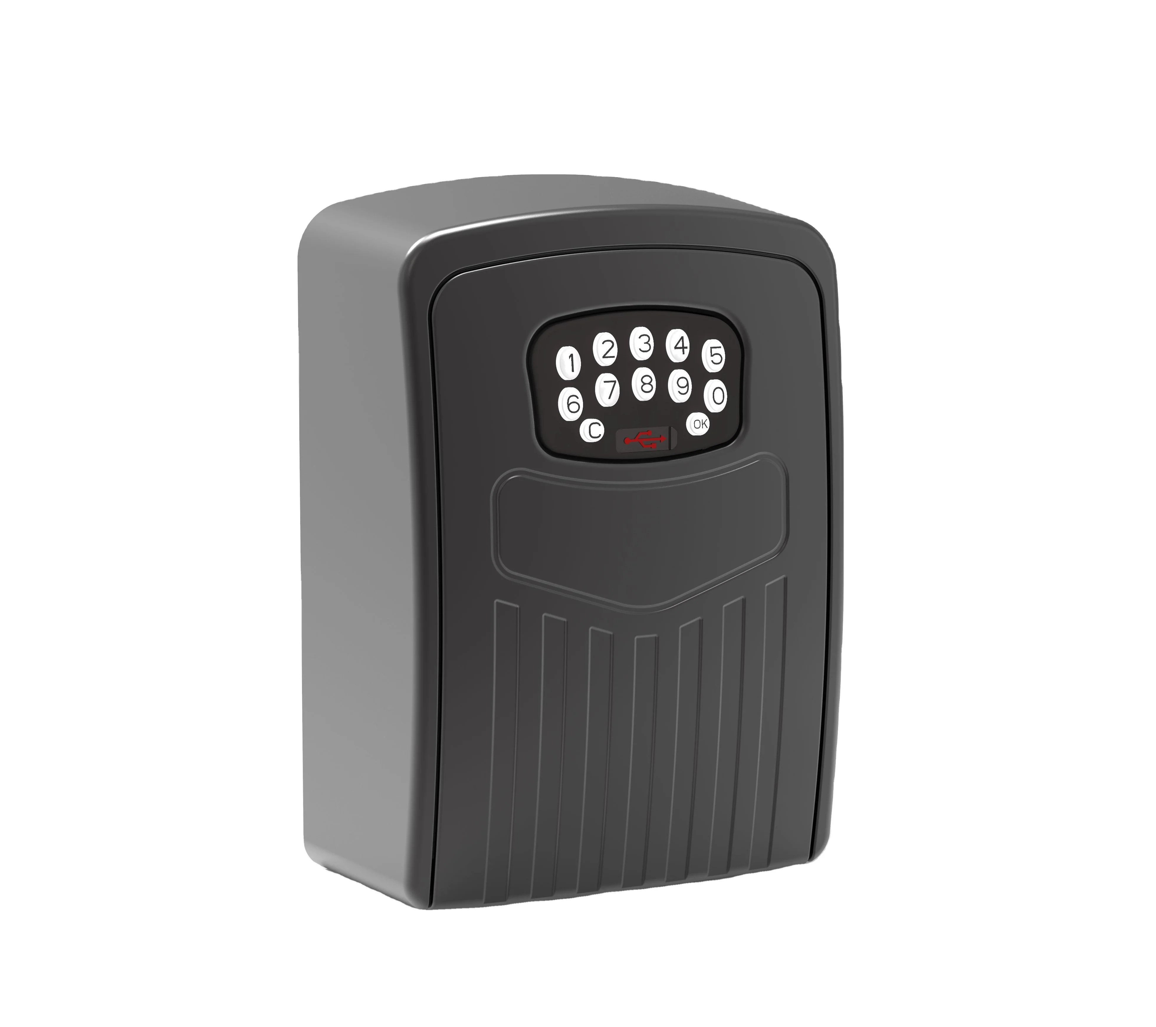 Smart Key Box Electronic Biometric Fingerprint Digital Smart Lock Door For Home Wooden Doors