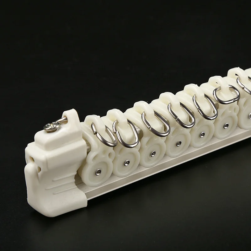 Smooth Track Aluminium and PVC Length 6M  Decorative Modern Curtain Track Set  Curtain Pole