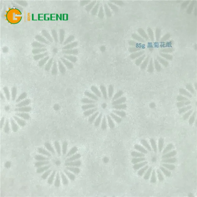 Anti-counterfeiting water Paper A4 size for Financial Use Black Plum blossom pattern 85g 90g