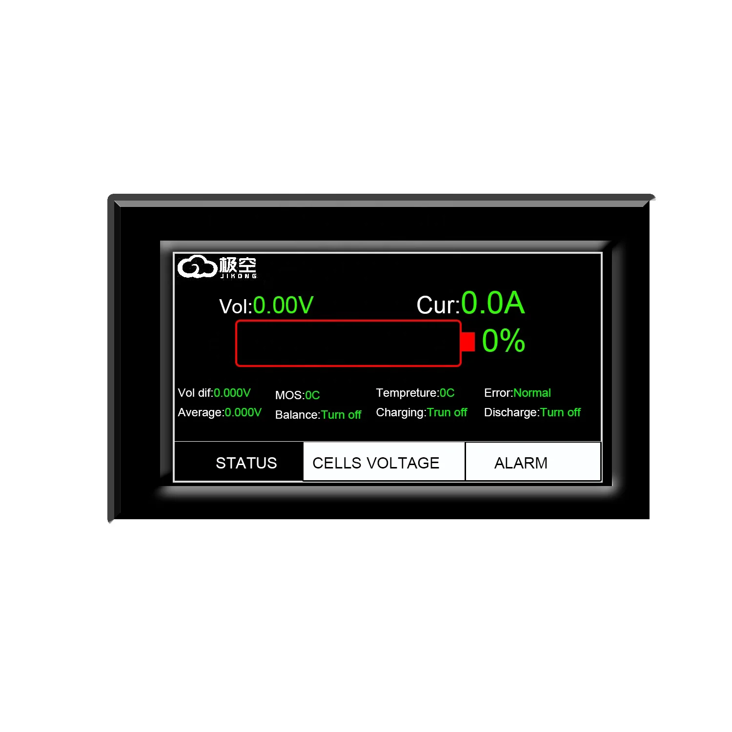 JKBMS Accessories LCD RS485 Power Indicator Cable Adapter