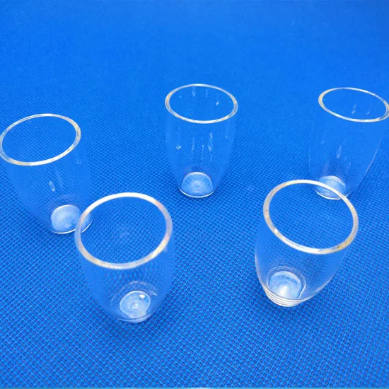 quartz glass crucibles for melting gold