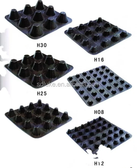HDPE Drainage Sheet,dimple drain sheet,hdpe drainage board sheet