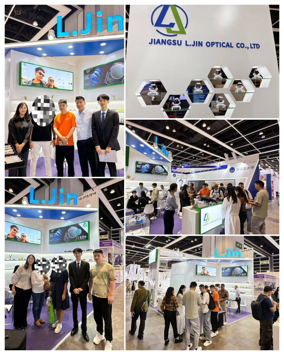 L.jin Optics Abrasion-resistant Blue Cut SV 1.56 Anti-Reflective Blue Shmc Single Vision Prescription Ophthalmic Lens