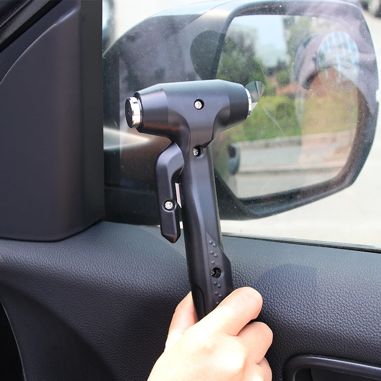 Hot selling portable multifunctional vehicle mounted safety hammer life saving hammer for car window breaker