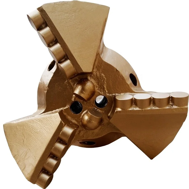 PDC Coal mine Non-coring Drilling / Drag Bits for Mining Equipment in Hard Rock