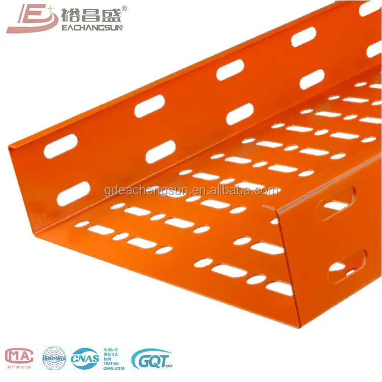 Cable Tray Support System Aluminum Durable Electrical Powder Coated Commercial Residential Buildings Cable Tray Hot Dip