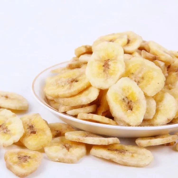 Продажа сушеных банановых чипсов сушеные фрукты закуска хрустящие и овощи здоровое питание