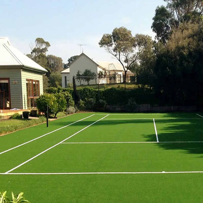 QINGZHOU S003 Guangdong 16mm Tennis Court Artificial Grass Synthetic Golf Green Outdoor