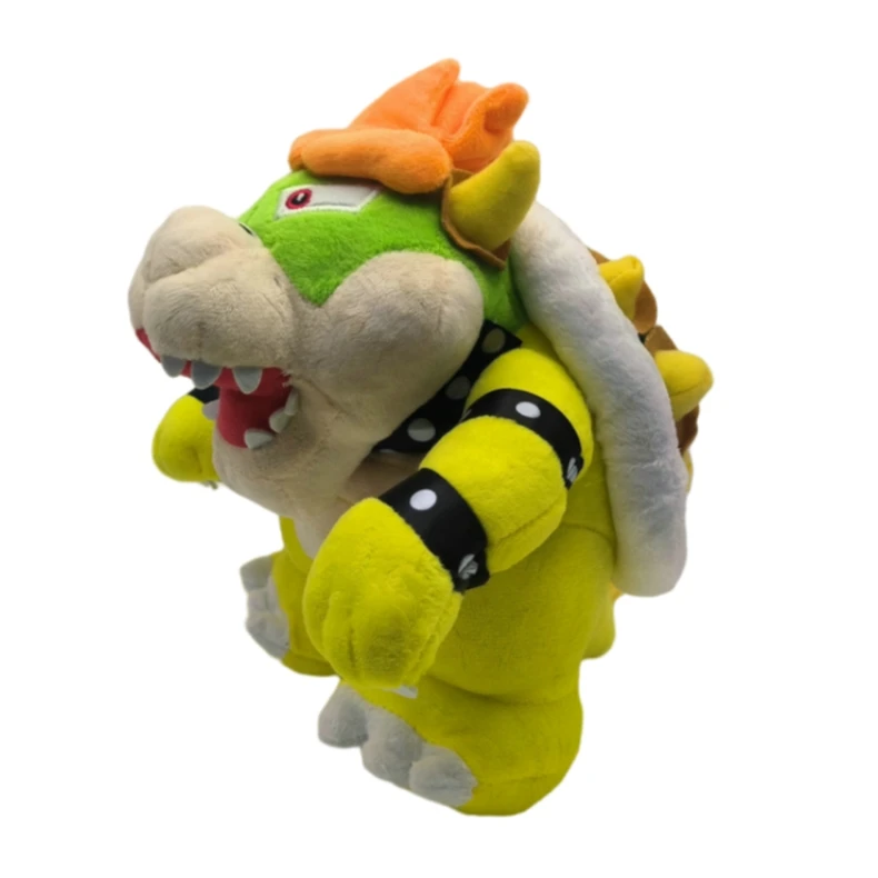 XR  Mario Super Kuba Fire Dragon Anime Plush Toys Large size Mario Yellow Kuba Green Demon King Kuba plush doll