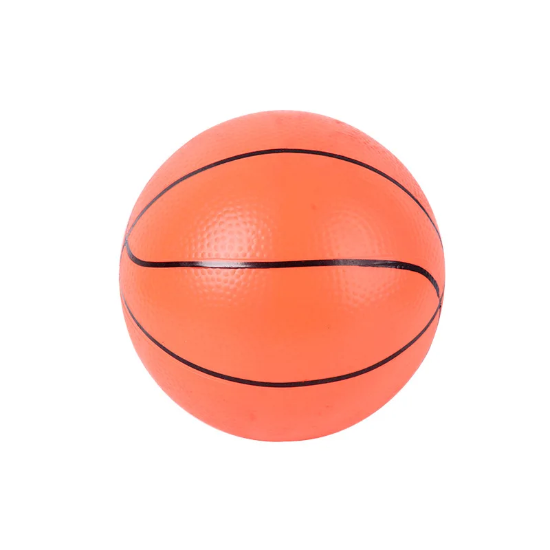 Wholesale mini basketball PVC material kids elastic sports toy ball outdoor