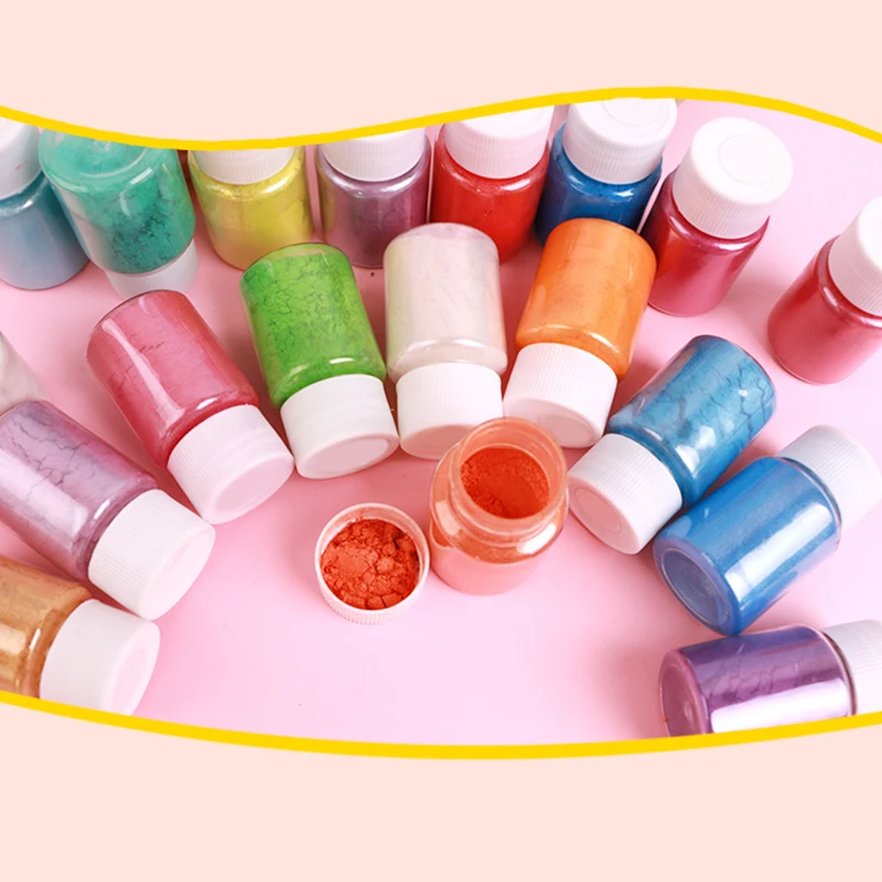 OEM ODM Pearlescent Color Mica Powder for Paint, Dye, Nail Polish, Makeup, Epoxy Resin, Candle Making, Bath Bombs, Soap
