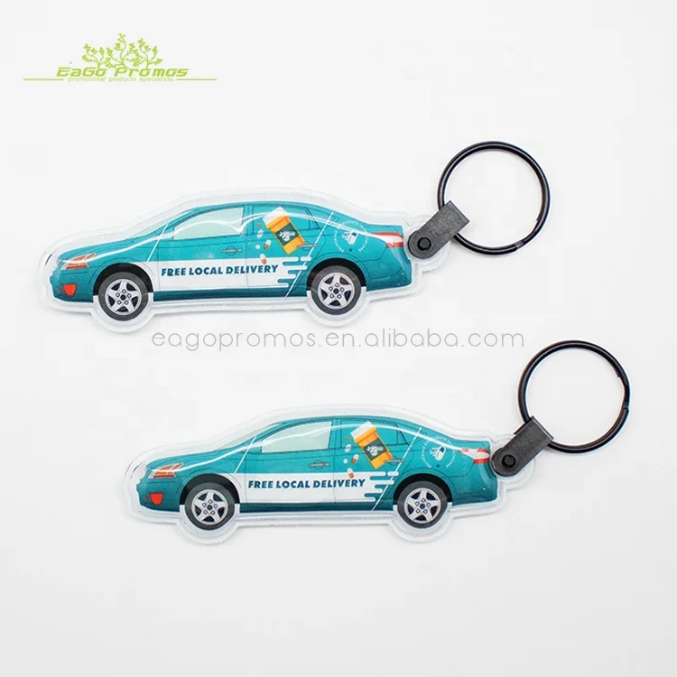 2024 2025 China Cheap price promotion key chain high quality printed PVC custom flashing light led key chain