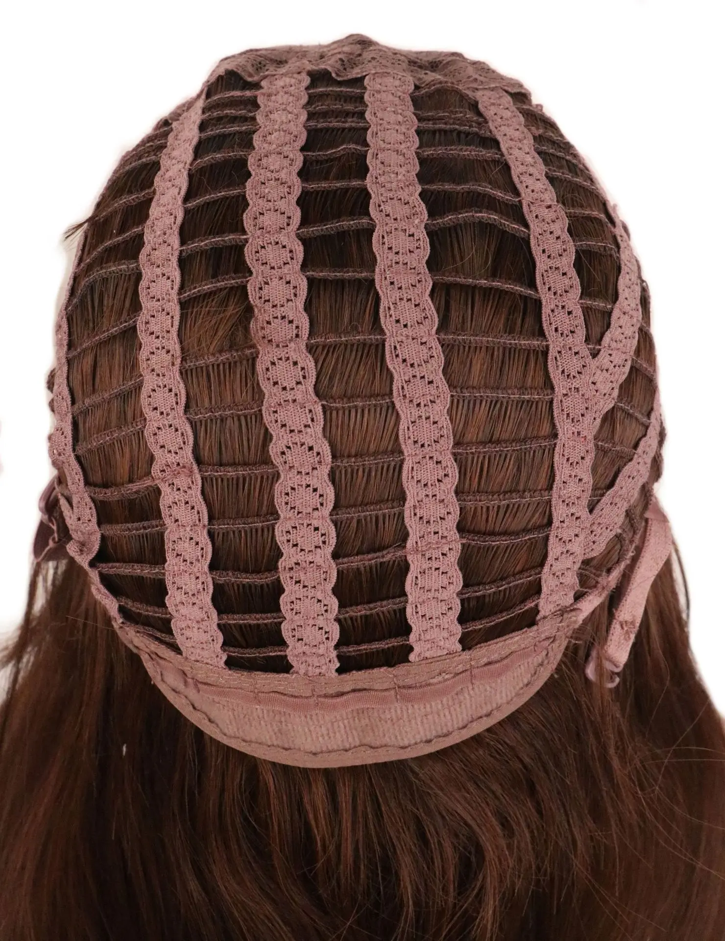  wholesale cross border real hair head set European and American wig women long straight blackAfrican