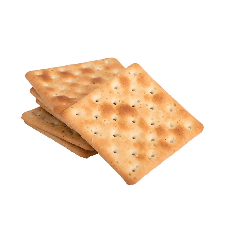 250g хрустящий кремовый крекер соленые крекеры печенье в мешок упаковки