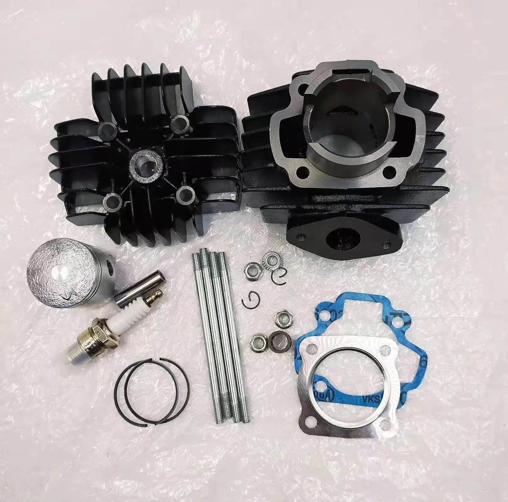 New Cylinder Piston Gasket 60cc Big Bore Top End Kit for YMH QT50 1979-1987 PW 50