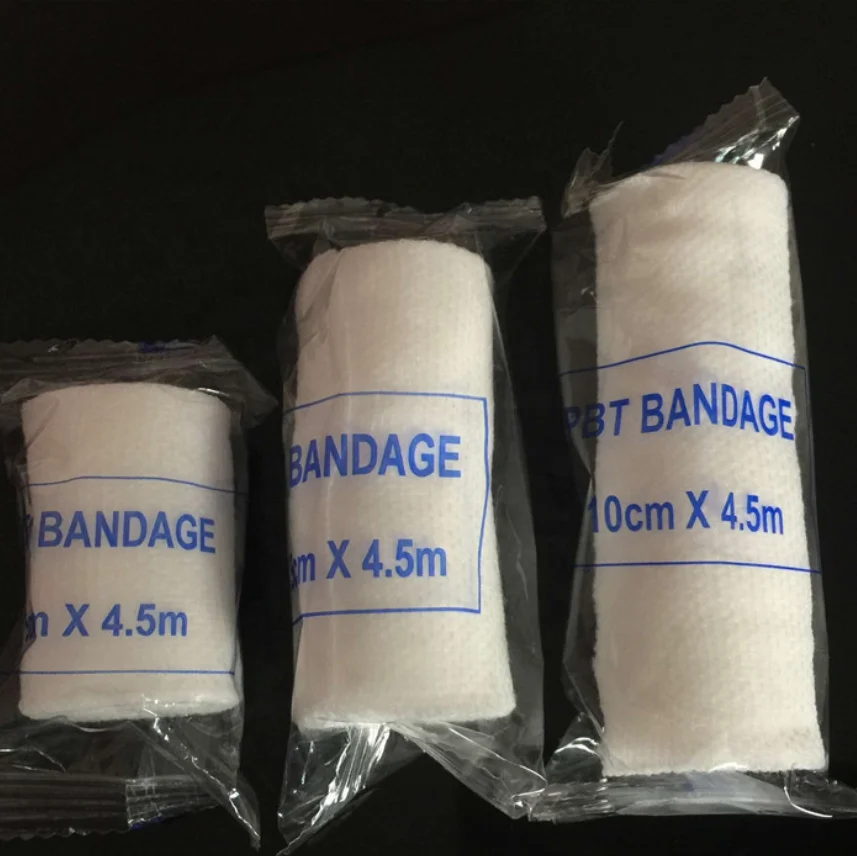 Wholesale Medical Material PBT Bandage Elastic Conformable Bandage  And  Custom  Printed