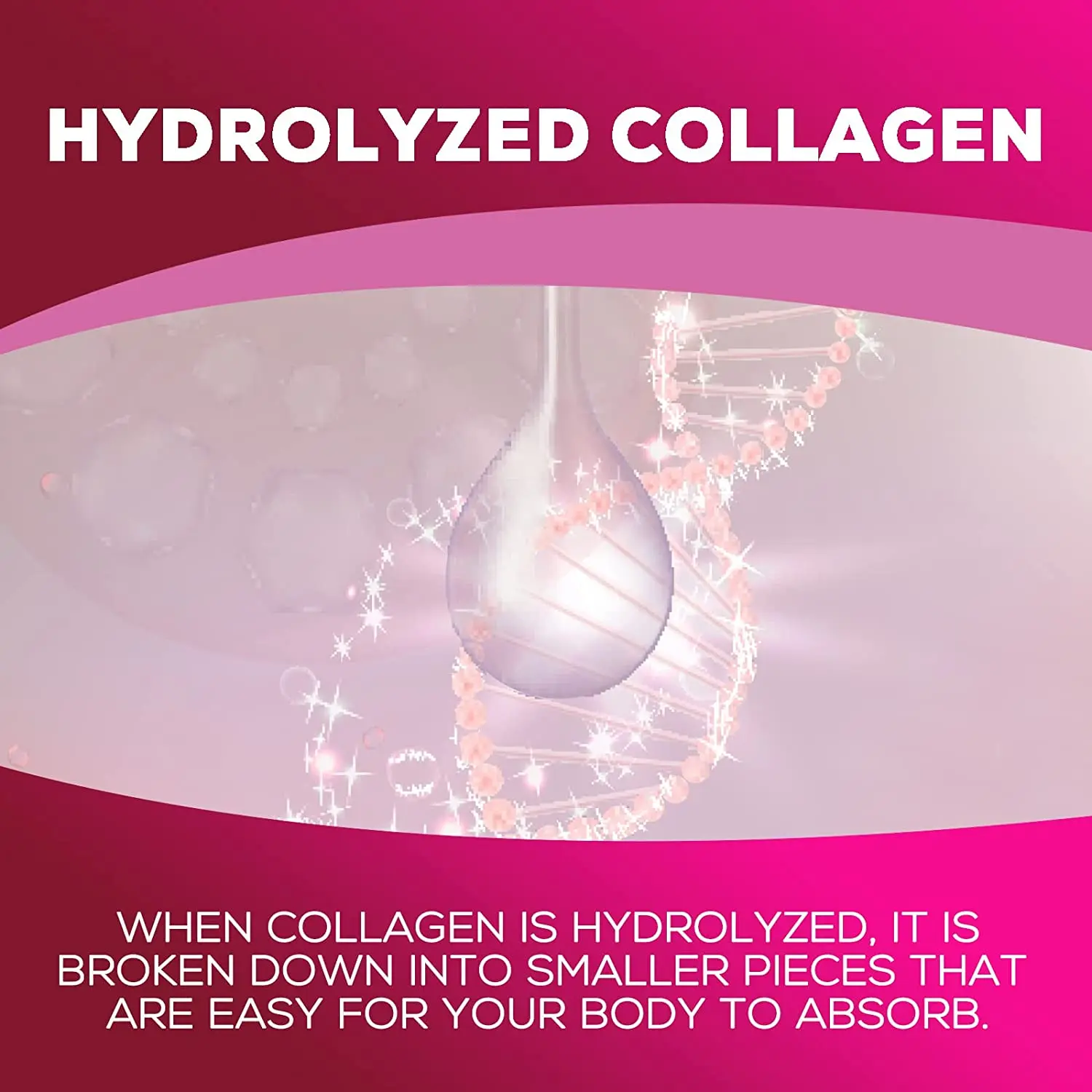 Customizable Hyaluronic Acid and Vitamin C Hydrolyzed Collagen Peptides Types I II III V X Multi Collagen Capsules