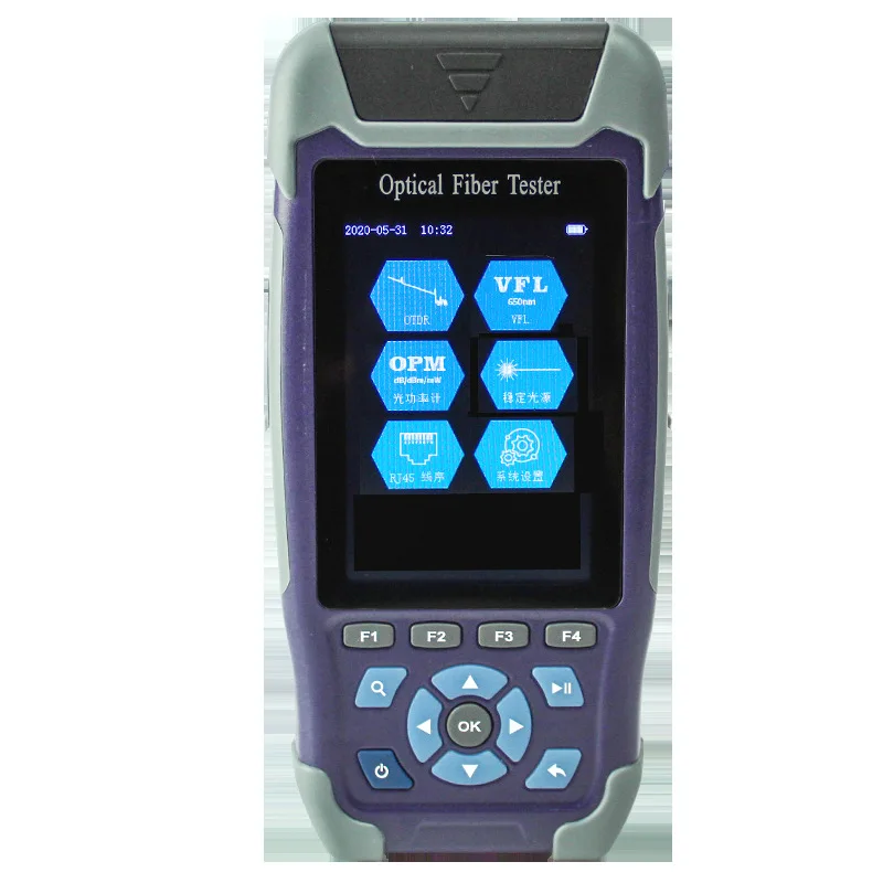 OTDR optical fiber tester with optical cable breakpoint fault finder simple odtr optical time domain reflectometer