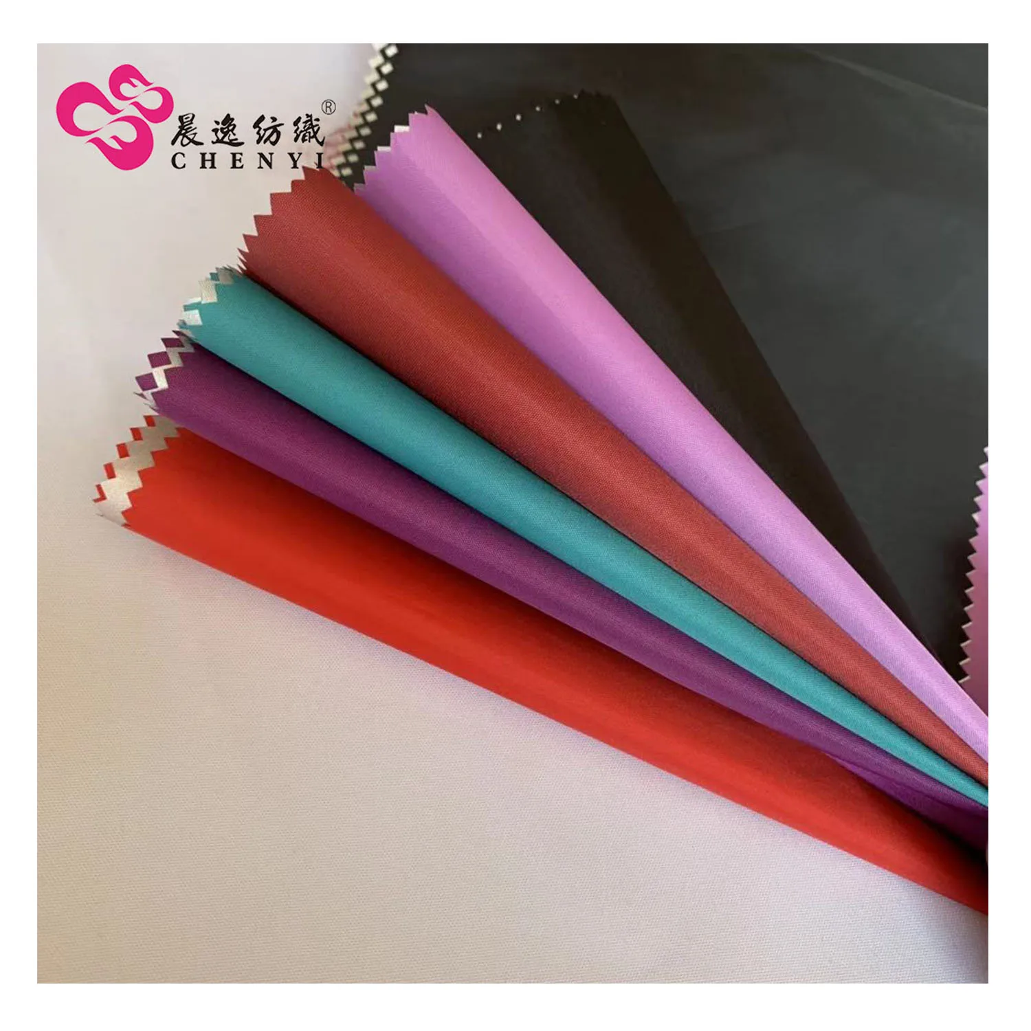 Nice price 100 polyester 190t  waterproof pu coated fabric