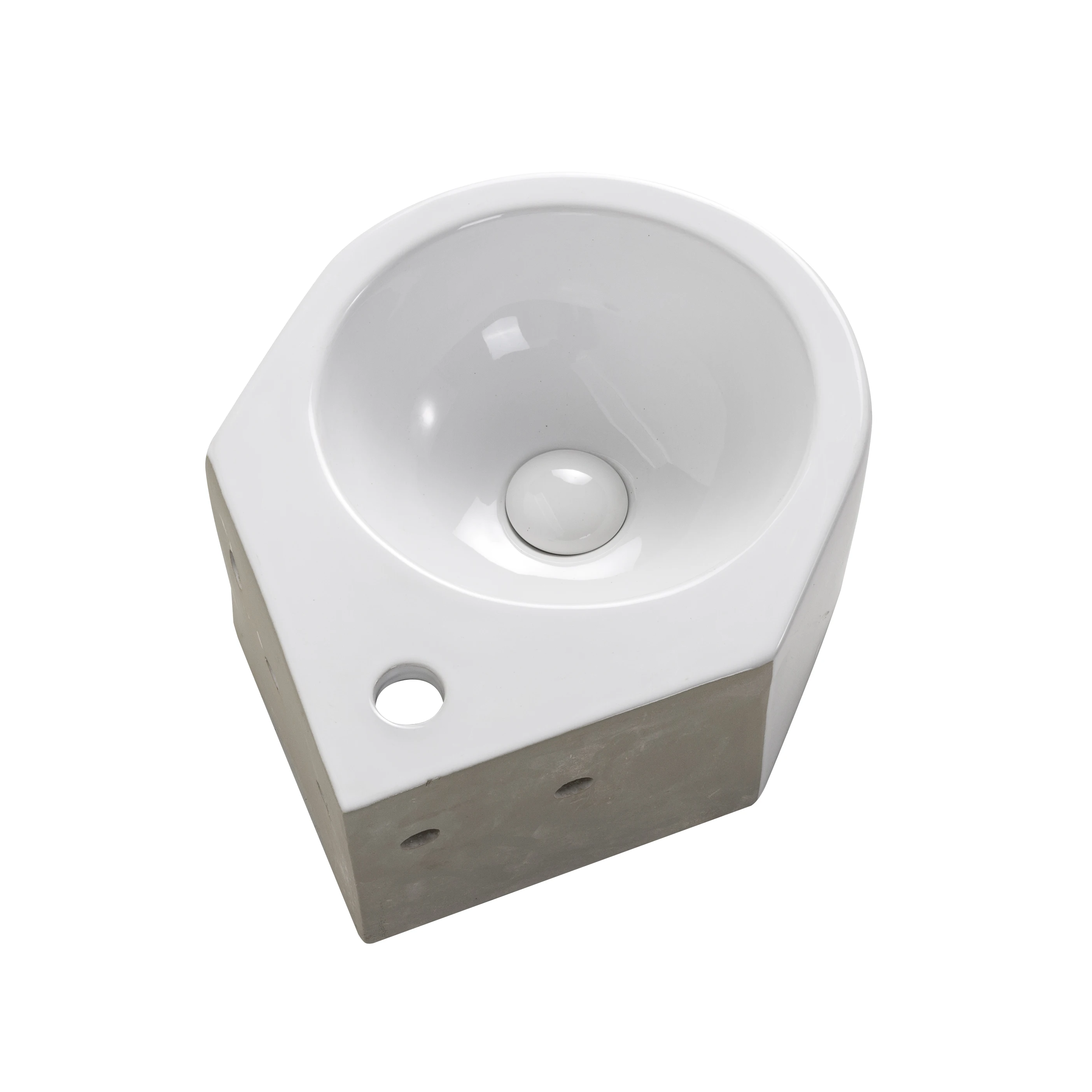 bathroom ceramic Art basin Limited time clearance sale corner wash basin