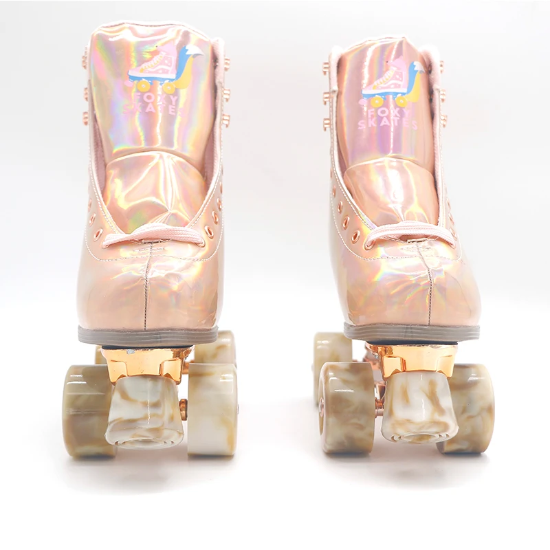 103a Wheel Roller Skates Protective Gear Toe Trucks Pad Tyre Double Row Boys