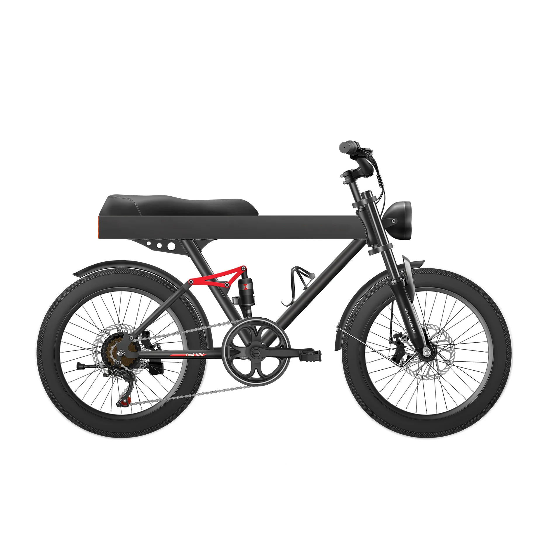 2021 hot selling 20 inch high carbon steel electric mountain bike bicycle with hidden battery are made in China