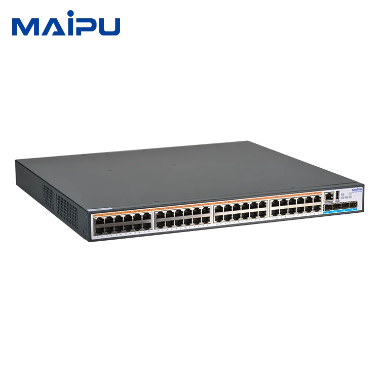 Maipu 10G aggregation ethernet switch 48 port network switch with 4 10G SFP uplink