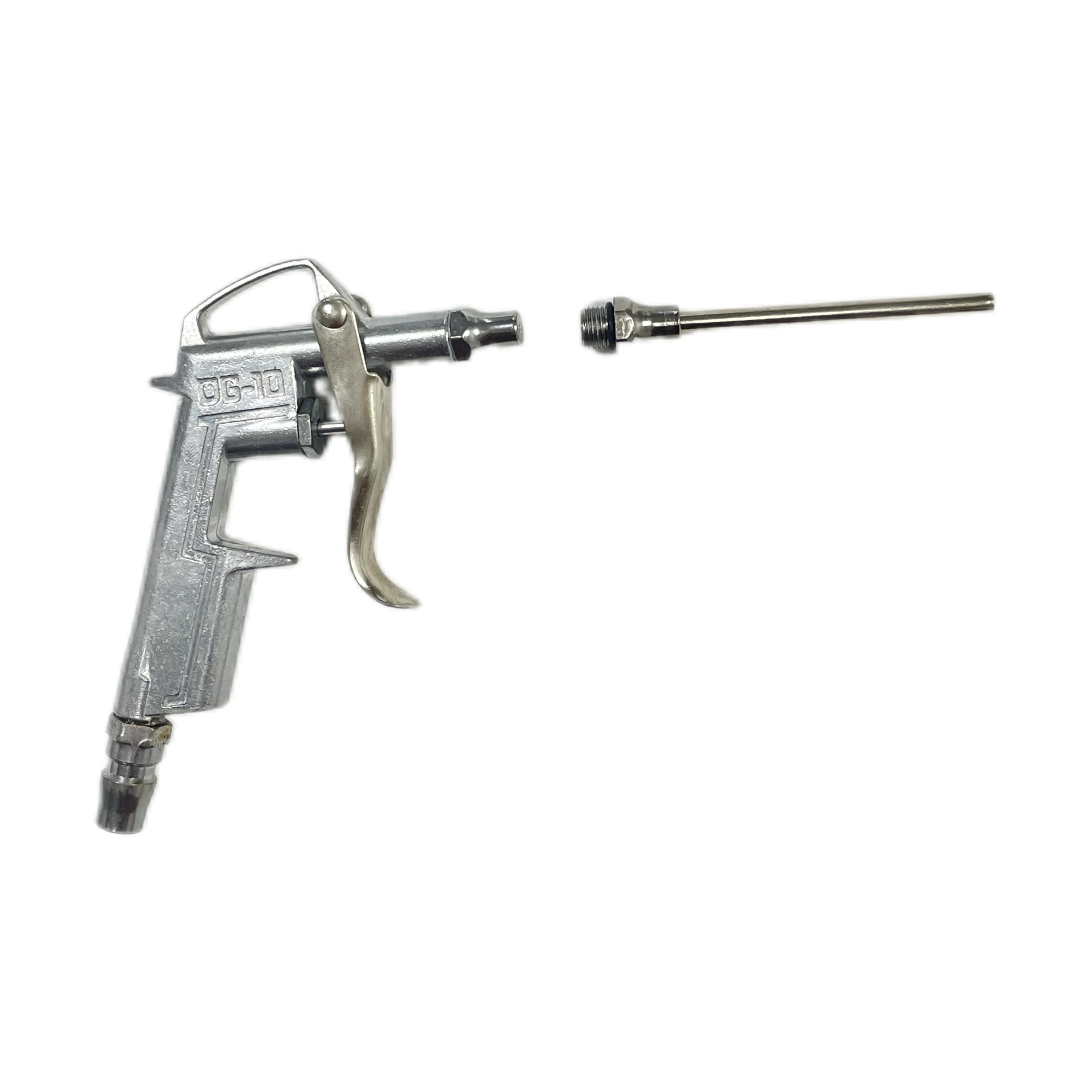 Metal Dust Blowing Gun Powerful Pneumatic Dust Blowing Gun DG-10 989 Dust Removal Aluminum Alloy Air Gun Copper Tip Adjustable