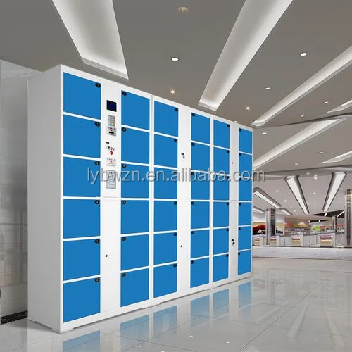 Self-service Electronic Storage Locker Outdoor Waterproof Barcode Face Recognition Intelligent Cabinet