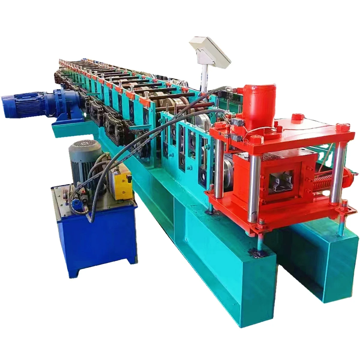Metal Stud Storage Rack Roll Forming Machine Storage Rack Making Machine Supermarket Rack Shelf Making Machine