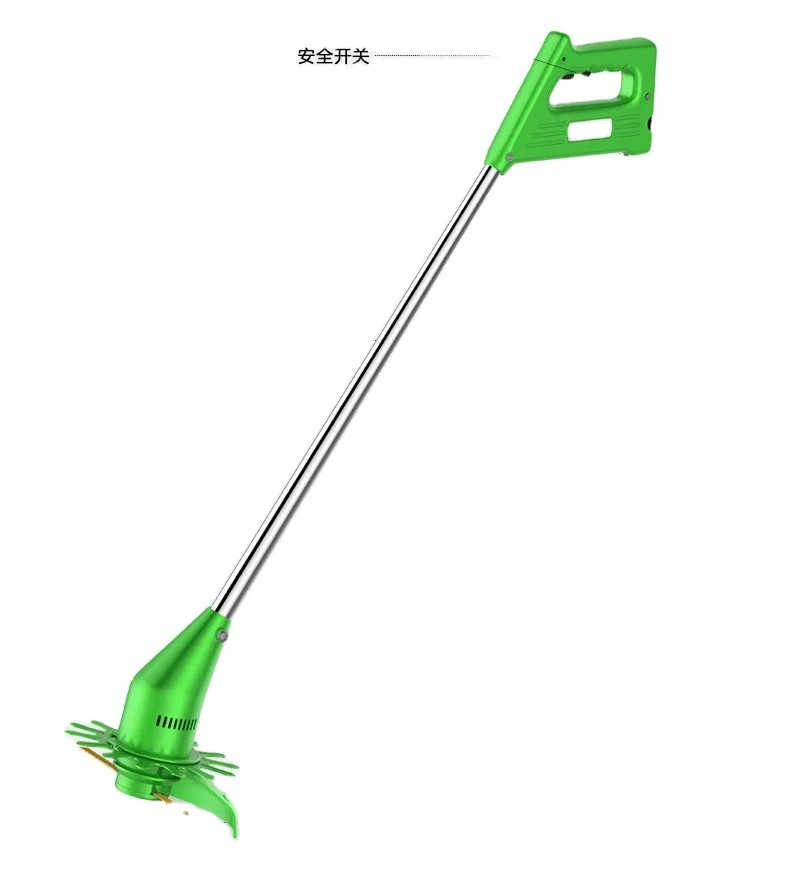 14.8ah aluminum shoulder shelter robot lawn mower with mini hay baler