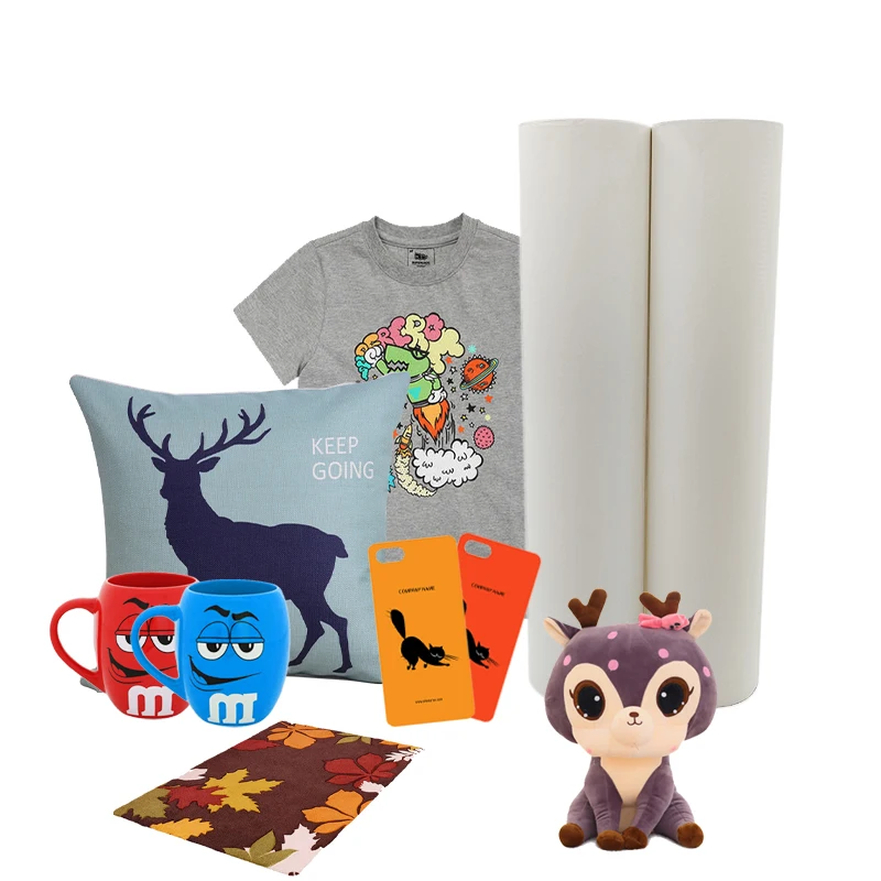 Iron On Iron Wood Grain Heat Papel Transfer Paper Sublimation Paper Transparent Heat Transfer Paper For Ceramic Laser Printers